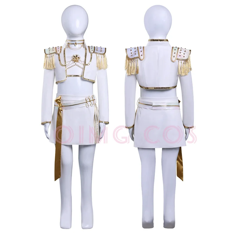 2026 Hot Selling Korean Style Halloween Costume Street Dance Set Embroidered Top and Shorts Dance Hip-hop Set  Stage Performance