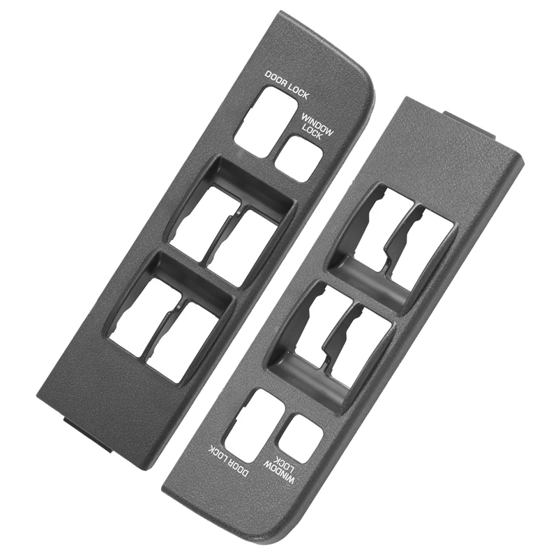 

1Pair Car Front Window Switch Bezel Armrest Panel For Toyota Land Cruiser 91-97 74232-60070-B0 74231-60070-B0 7423260070