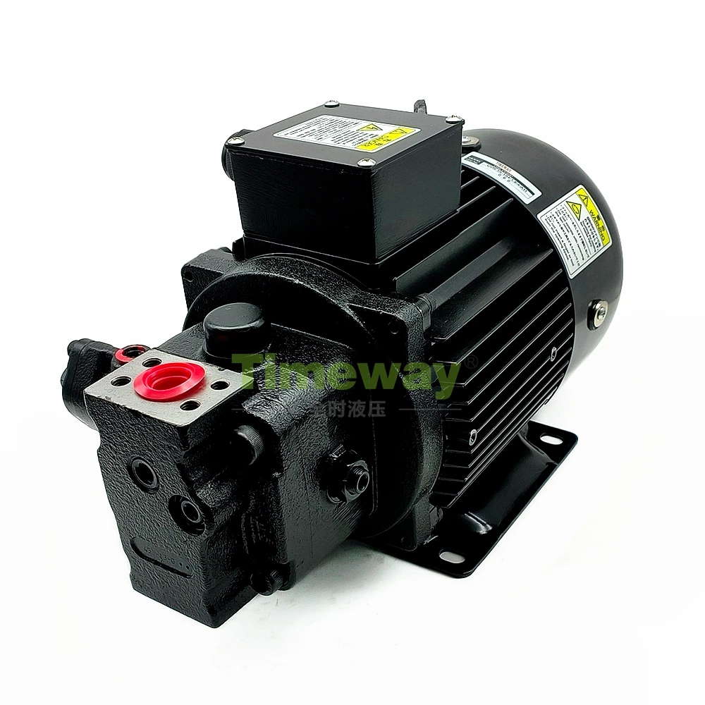 Oil Pump Motor Set UVN-1A-1A4-1.5-4-A11Hydraulic Pump and Electric Motor IE3 Premium Efficiency Compatible