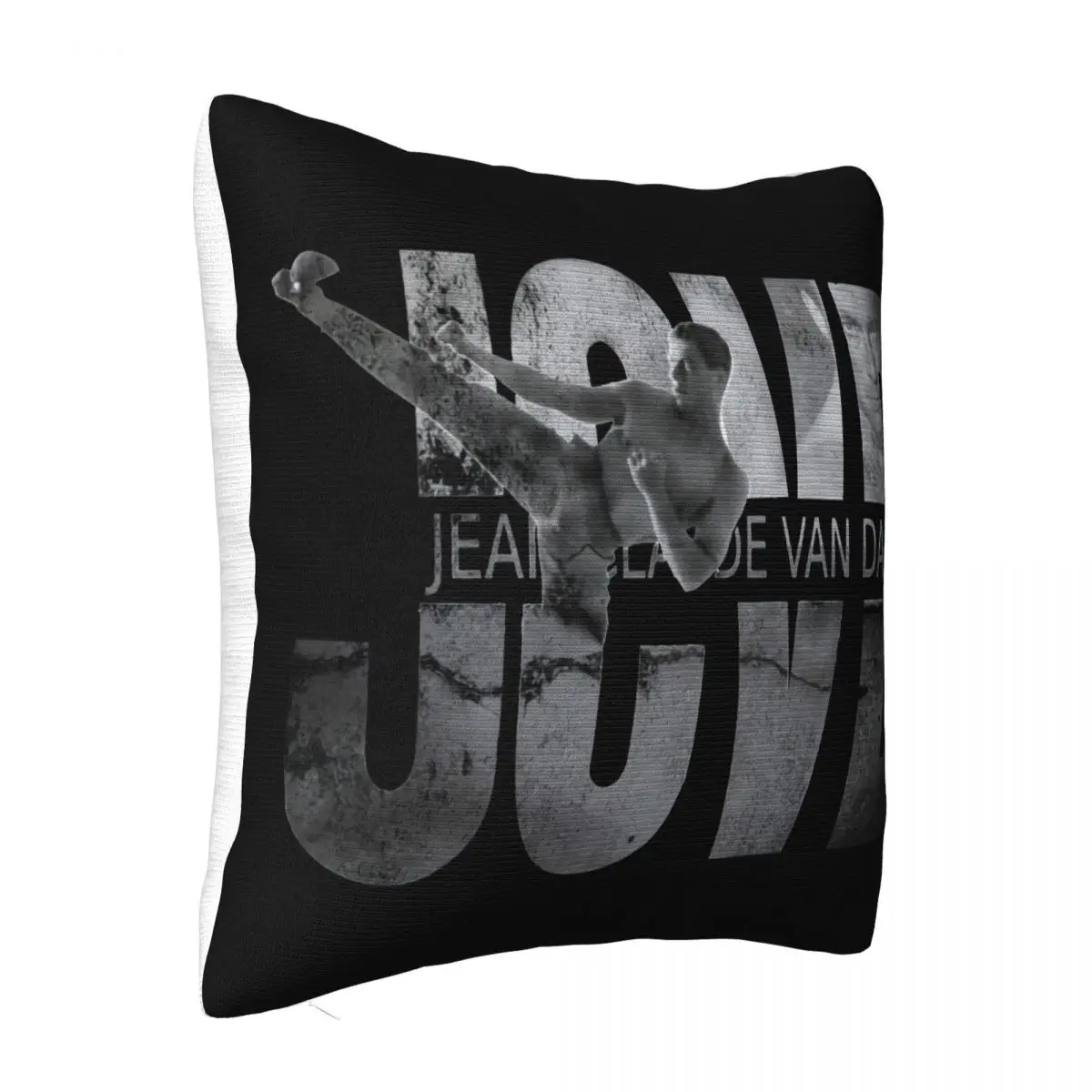 Jcvd Logo B W Jean Claude Van Damme White Top Mens And Kids Sizes Novelty Original Brand Style 2021 Pillow Case