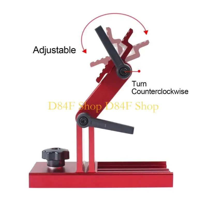 

D84F Sharpening Jig Honing Aluminium Adjustable Sharpening Fixture Chisels Sharpening