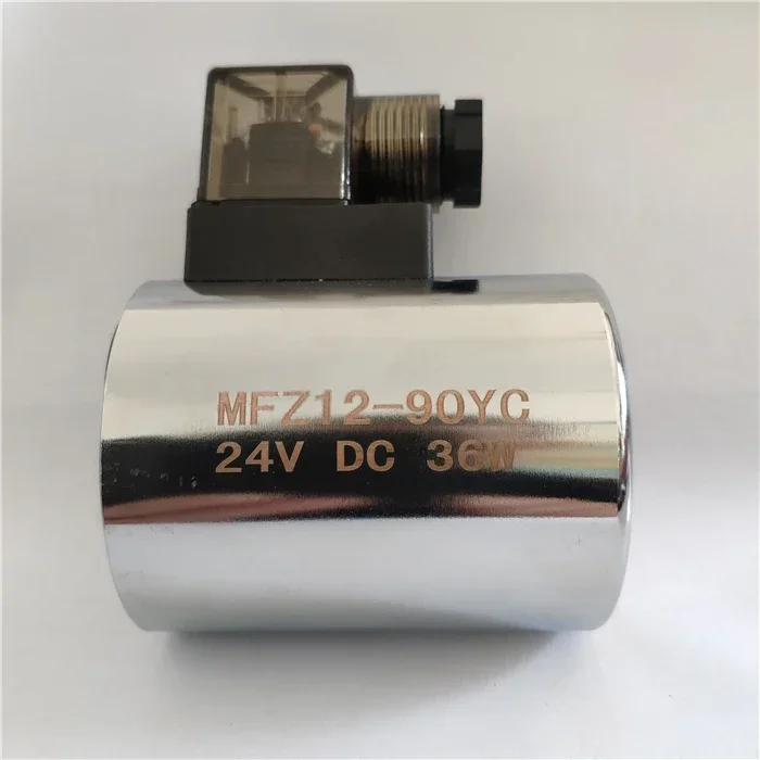 MFZ12-90YC 36W DC24V  Solenoid Coil for Hydraulic Valve-32X75MM