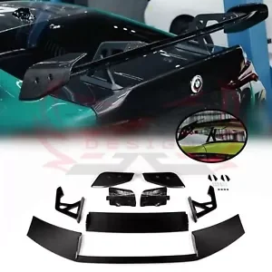 

For BMW M3 G80 M4 G82 G83 M2 Dry Carbon Fiber Car Rear Trunk Spoiler Lip Wing