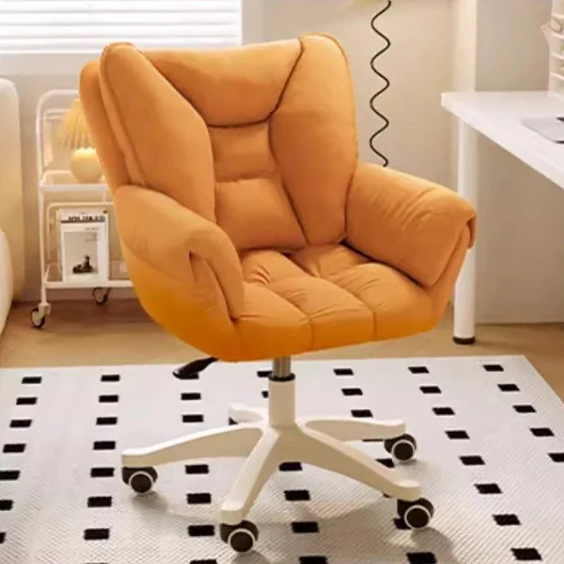 

Comfy Yellow Office Chair Beautiful Aesthetic Stylish Mobile Gaming Chair Luxury Nordic Sillas De Oficina Office Furniture