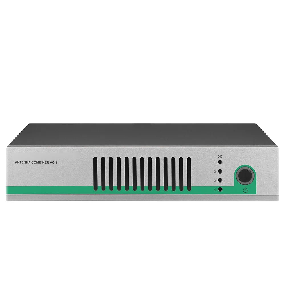 Active Antenna Combiner with DC Power Distribution In-Ear Surveillance System Transmitters for Sennheiser AC3 Antenna Booster