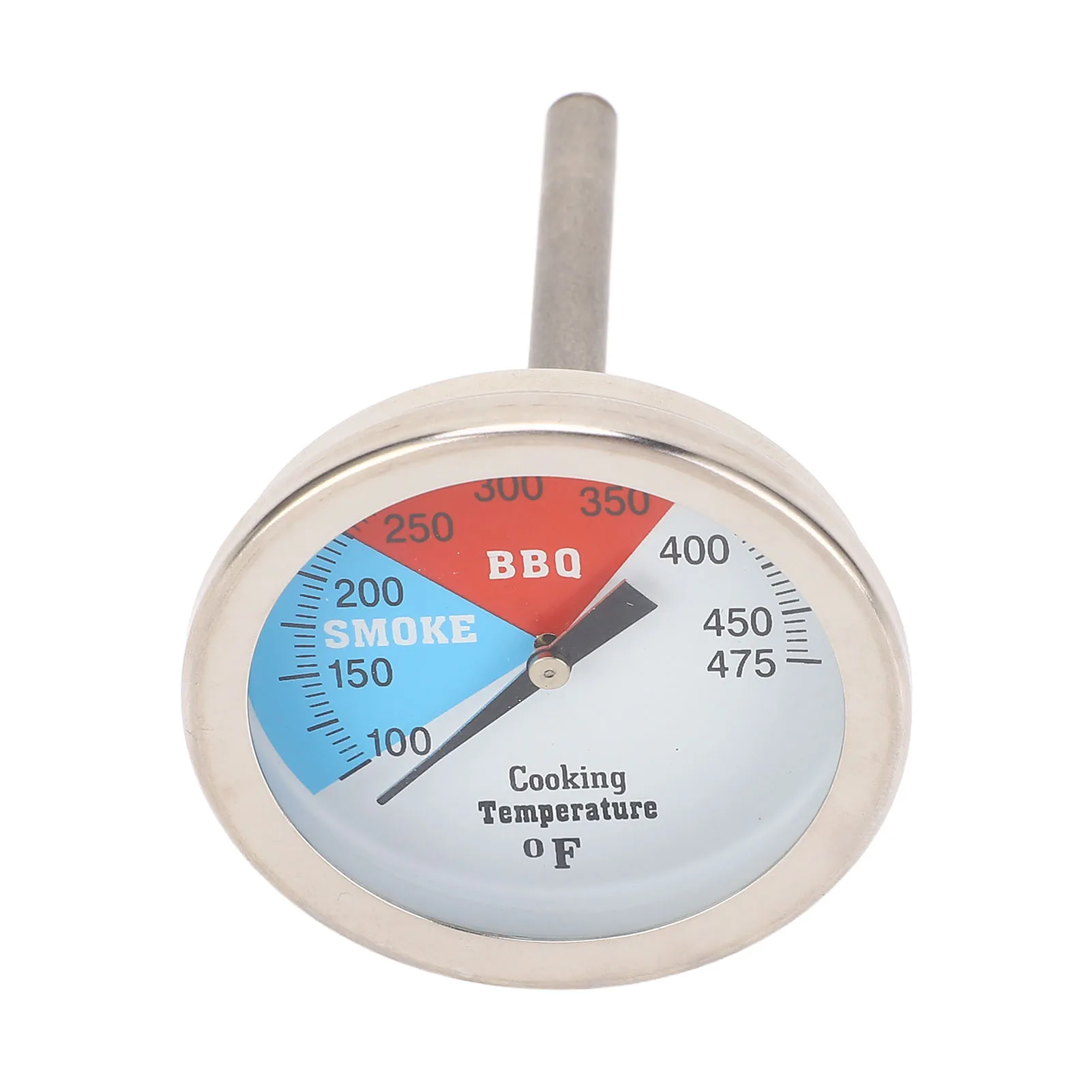 Oven Temperature Gauge 50mm Stainless Steel  Plate Accurate Easy To Read 100‑475℉ Cooking Temperature Meter for Commercial