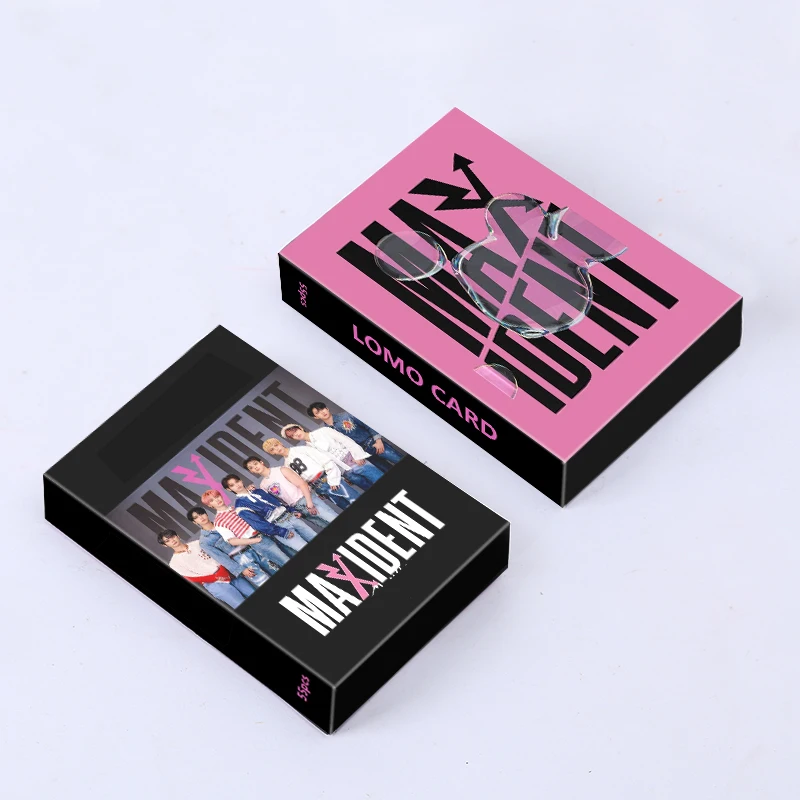 Tarjetas Lomo de grupo Kpop de 55 piezas, sesión fotográfica maníaco, nuevo álbum, conjunto de tarjetas de impresión de fotos, colección de fanáticos