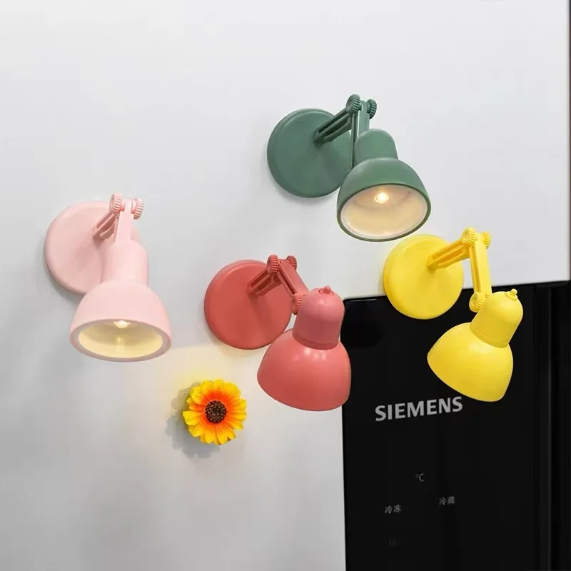 ملصق ثلاجة صغير الحجم، ملصق مغناطيسي مزخرف، ضوء ليلي لطيف، مغناطيس تزيين الثلاجة #5