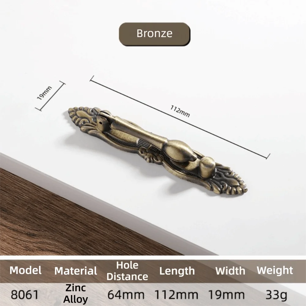

New Retro Style Cabinet Handles Classical Design Old-fashioned Drawer Handles Kitchen Handles Door Furniture