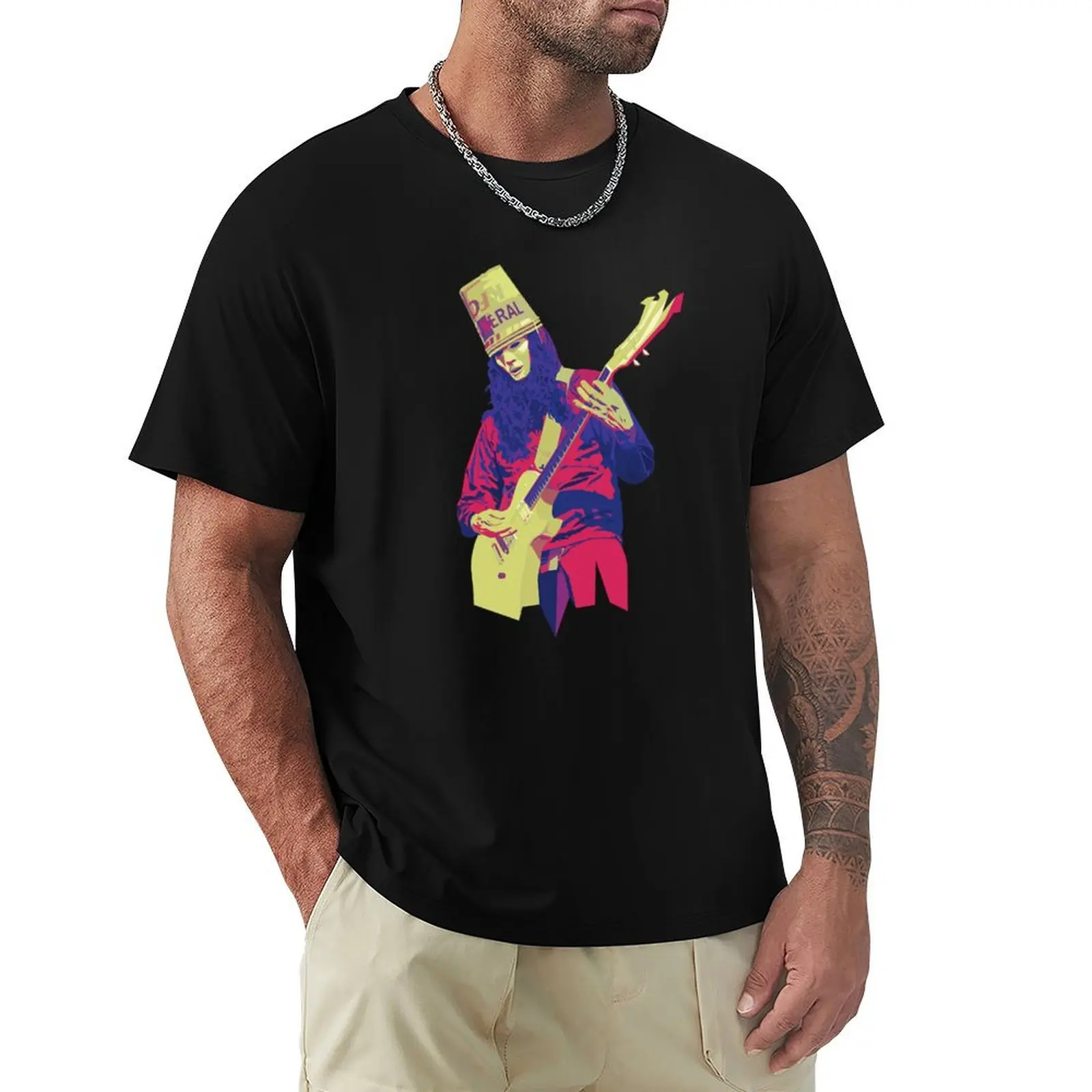 Buckethead T-Shirt Basic Lightweight Short Sleeve Tee