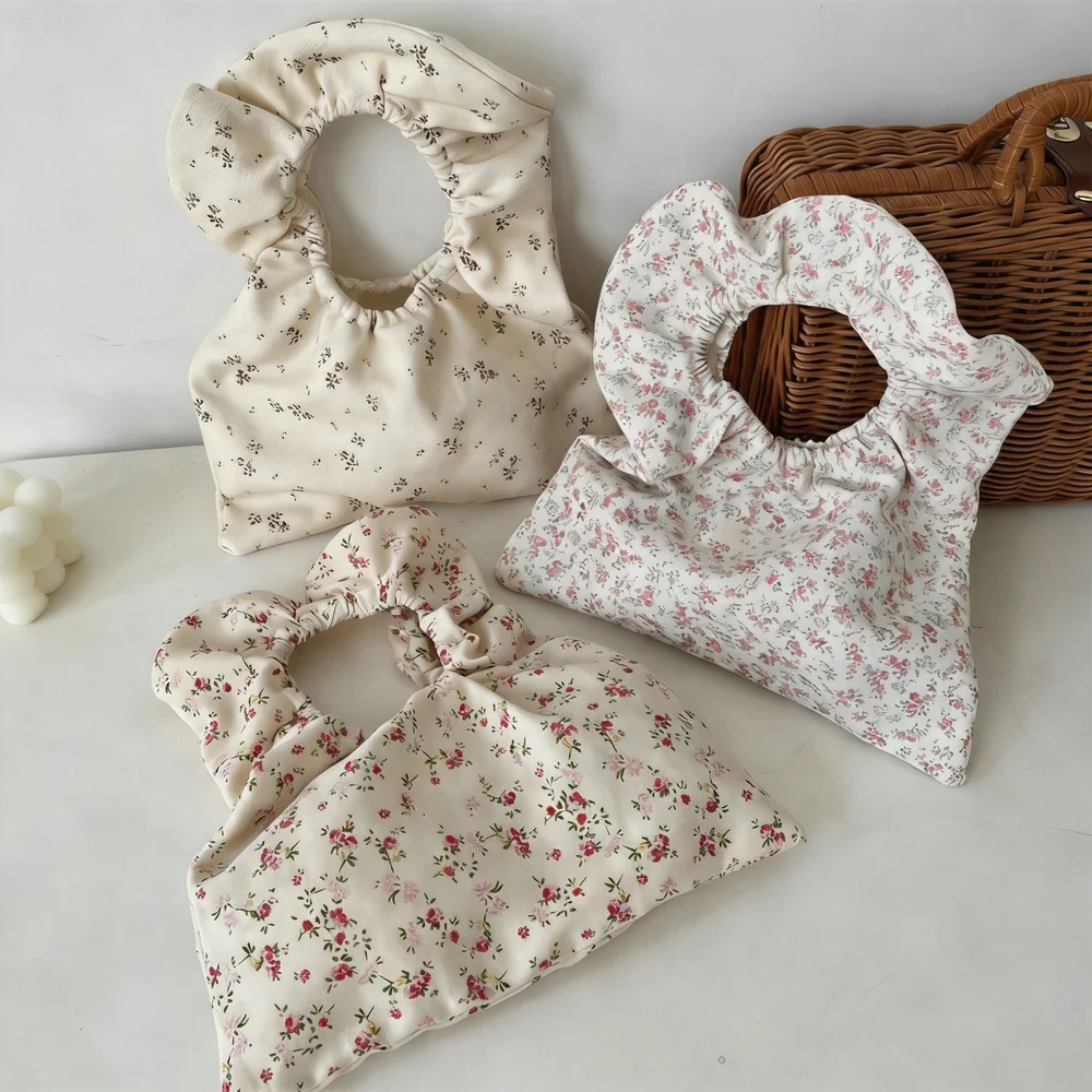 

Small Women'S Handbag Floral Floral Wristlet Bag Spring Wristlet 2025 Casual Polyester Wristlet For Casual Dating Daily Shopping