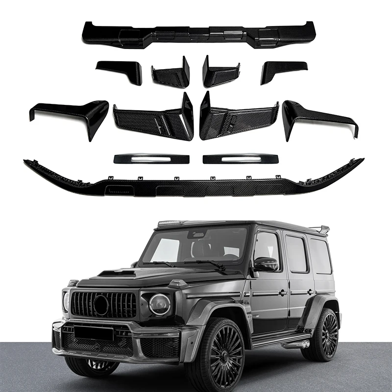 

For 2025 Year W465 New Dry Carbon Fiber Exterior Body Parts for G Class W465 Dry Carbon Exterior Small Body Kit