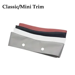 New Classic Standard Mini Solid color Microfiber Fabric Trim Decoration For Obag Handbag O Bag standard Classic Mini Bag