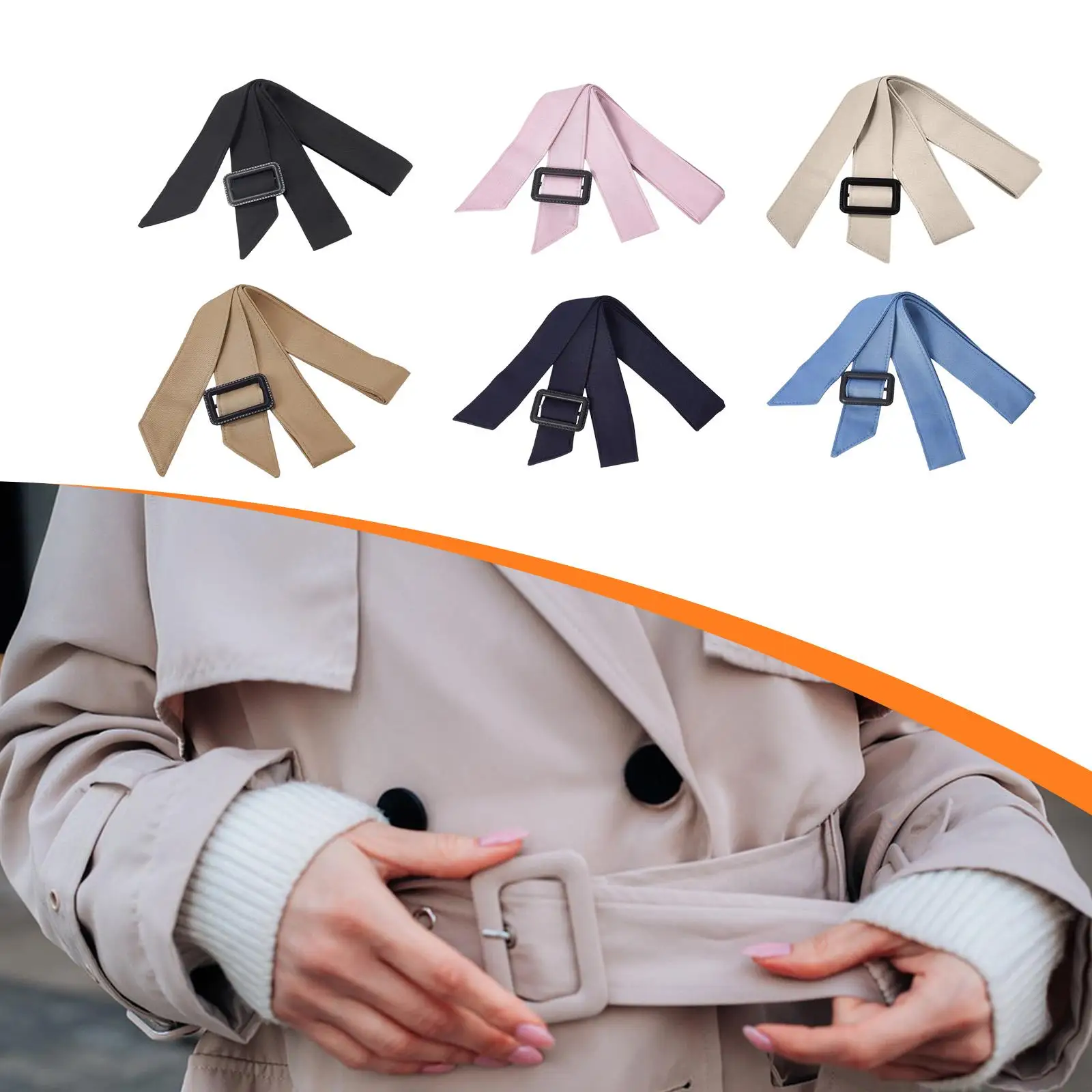 

Женский ремень для плащи, портативный, повседневный, многофункциональный, декоративный ремень для верхней одежды, ремень для пальто, широкий пояс для пальто