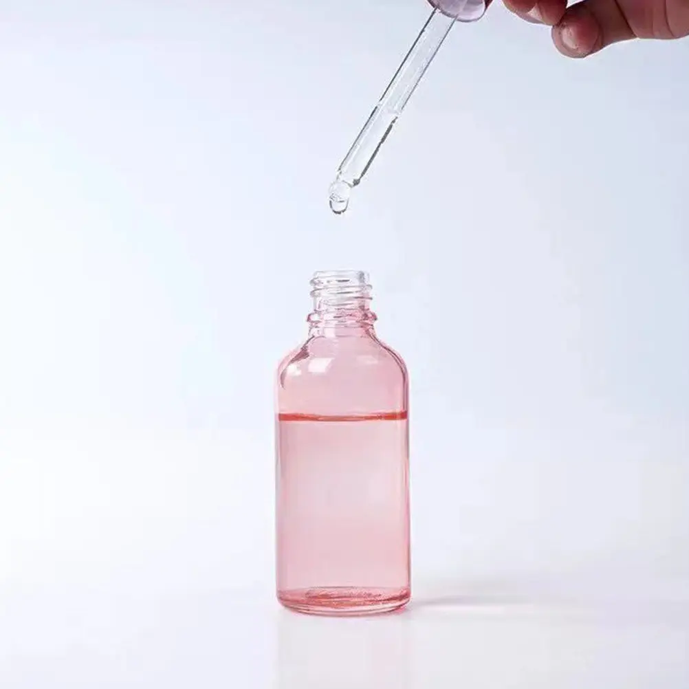 30Pcs Essential Oil Bottles Glass Dropper Dispensing Refillable Travel Sub Bottles for Perfume Sample Carrier Aromatherapy