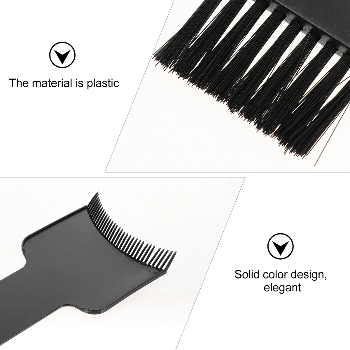 

4Pcs Hair Coloring Tools Kit Highlighting Board Dye Brush for Salon and Home Hair Coloring Kit Highlighting Board