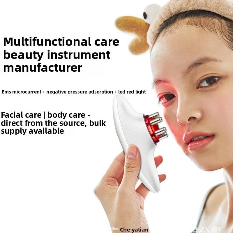 Multifunctional Beauty Device EMS Microcurrent Negative Pressure Suction LED Red Light Face Body Care Home Use Beauty Equipment