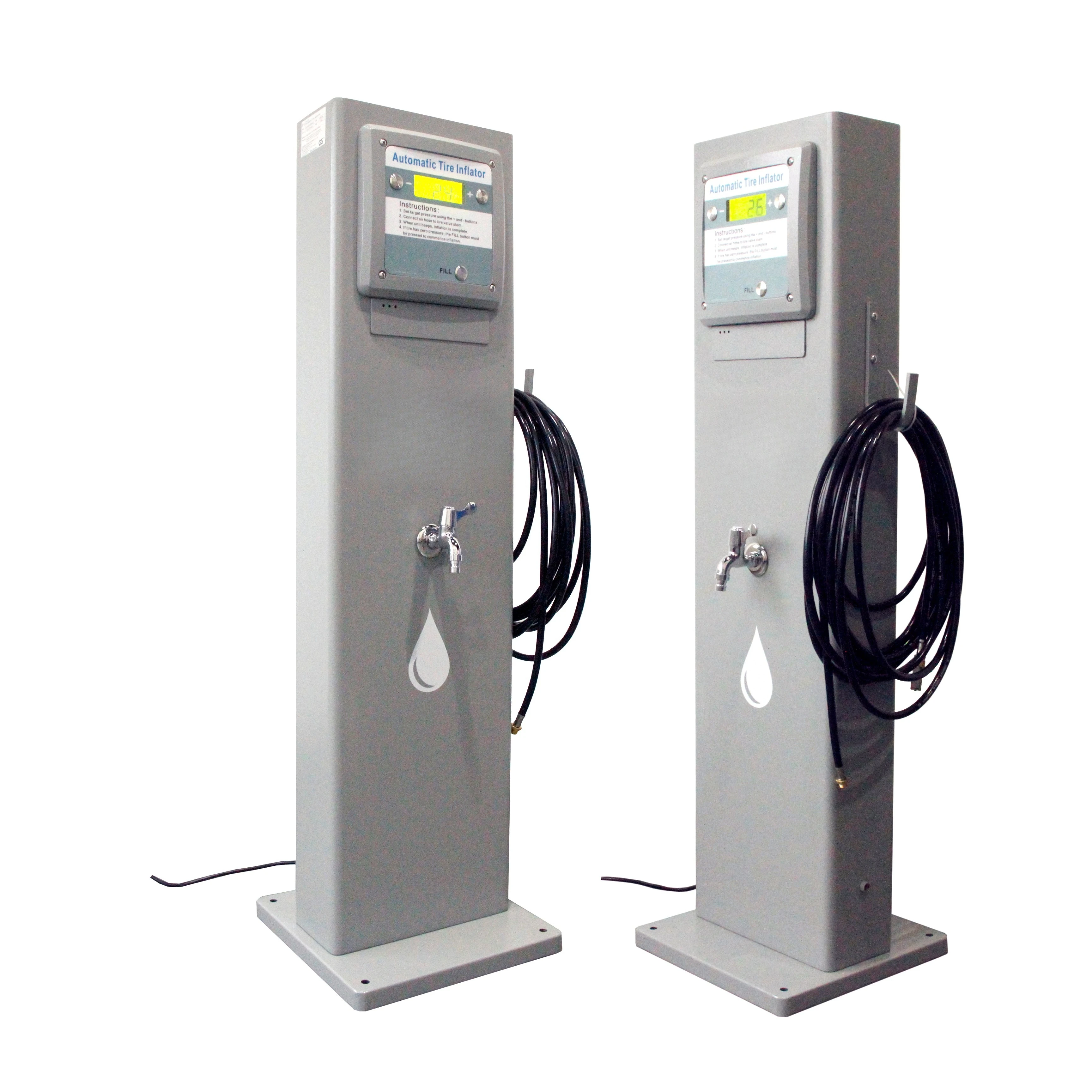 

G5 Waterproof Gas Station Automatic Motorcycle Digital Air Pump Bracket Car Truck Tire Inflator and Faucet