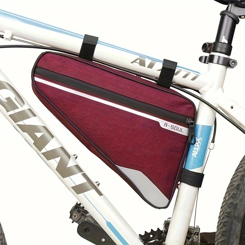 B-SOUL bicycle front beam tube bag large-capacity bicycle riding bag