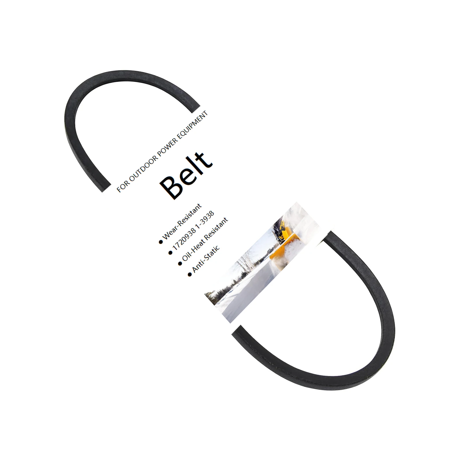 1720938 Drive Belt 3/8