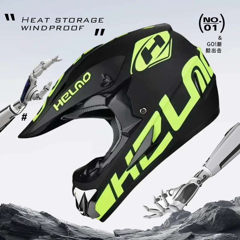 

SucceBuy Полнолицевой мотоциклетный шлем Smart Street ABS и шлем высокой плотности для шлема для взрослых доступен в нескольких цветах