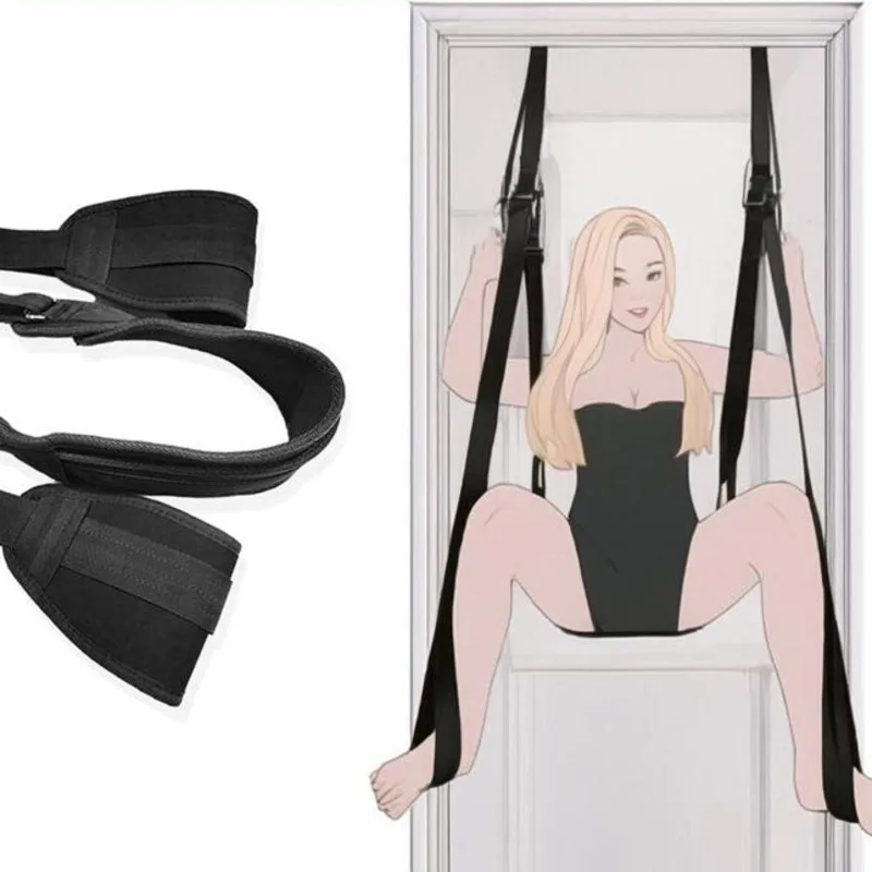 Toughage Door Sex Swing Adult Over The Door Sex Hammock Chair Swing Toys Bundle Belt Sex Toy For Couple Adult Games Furniture