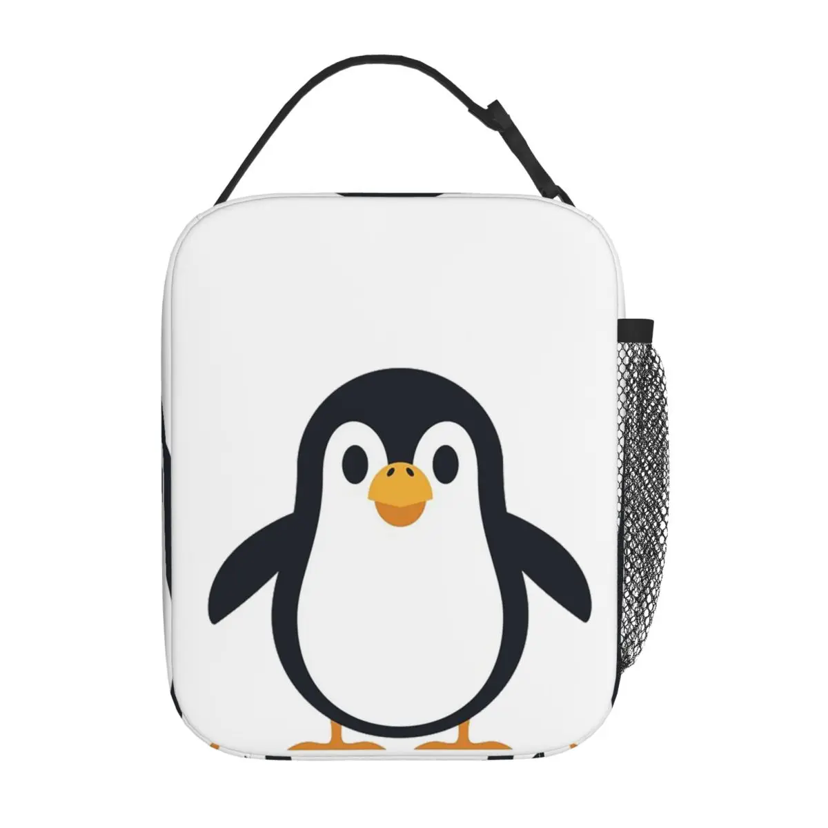 Penguin Insulated Lunch Bag for Women Kids Portable Food Boxes Thermal Lunch Box Tote