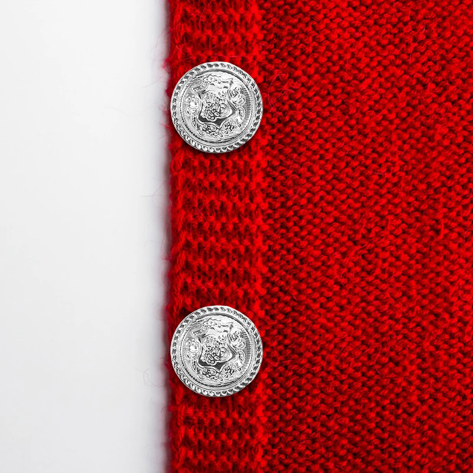 

14Pcs Vintage Metal Blazer Buttons Classic British Style Coats Knitwear Cardigans Easy Sewing Embellishments Buttons Women
