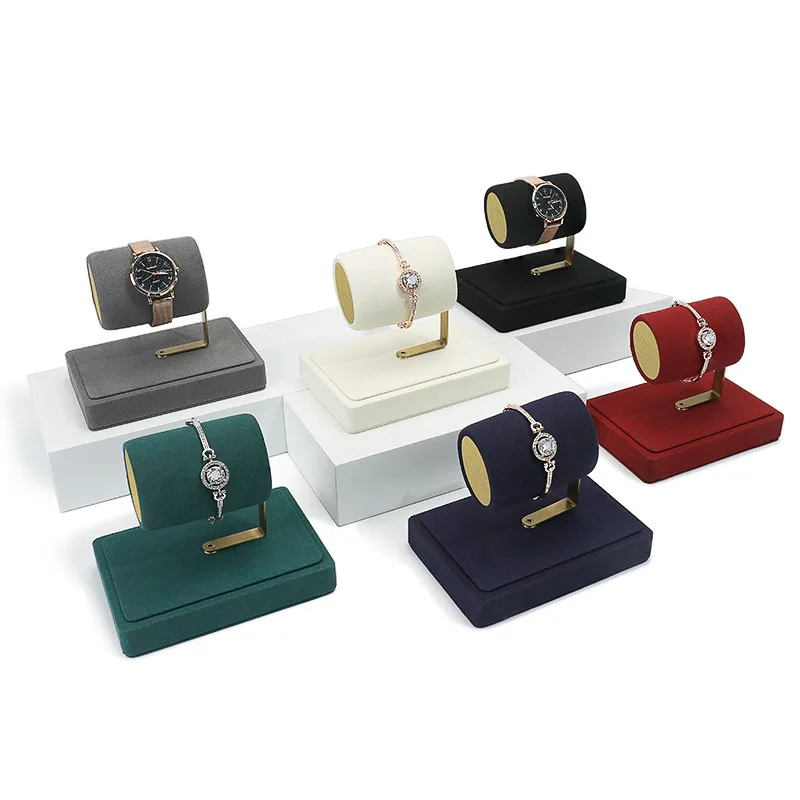 Watch Display Stand Ultra-fine Metal Vertical Wristwatch Show Shelf Live Display for wristwatches Rack