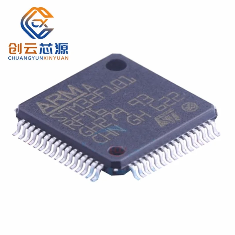 1pcs New 100% Original  STM32F101RFT6 Integrated Circuits Operational Amplifier Single Chip Microcomputer LQFP-64