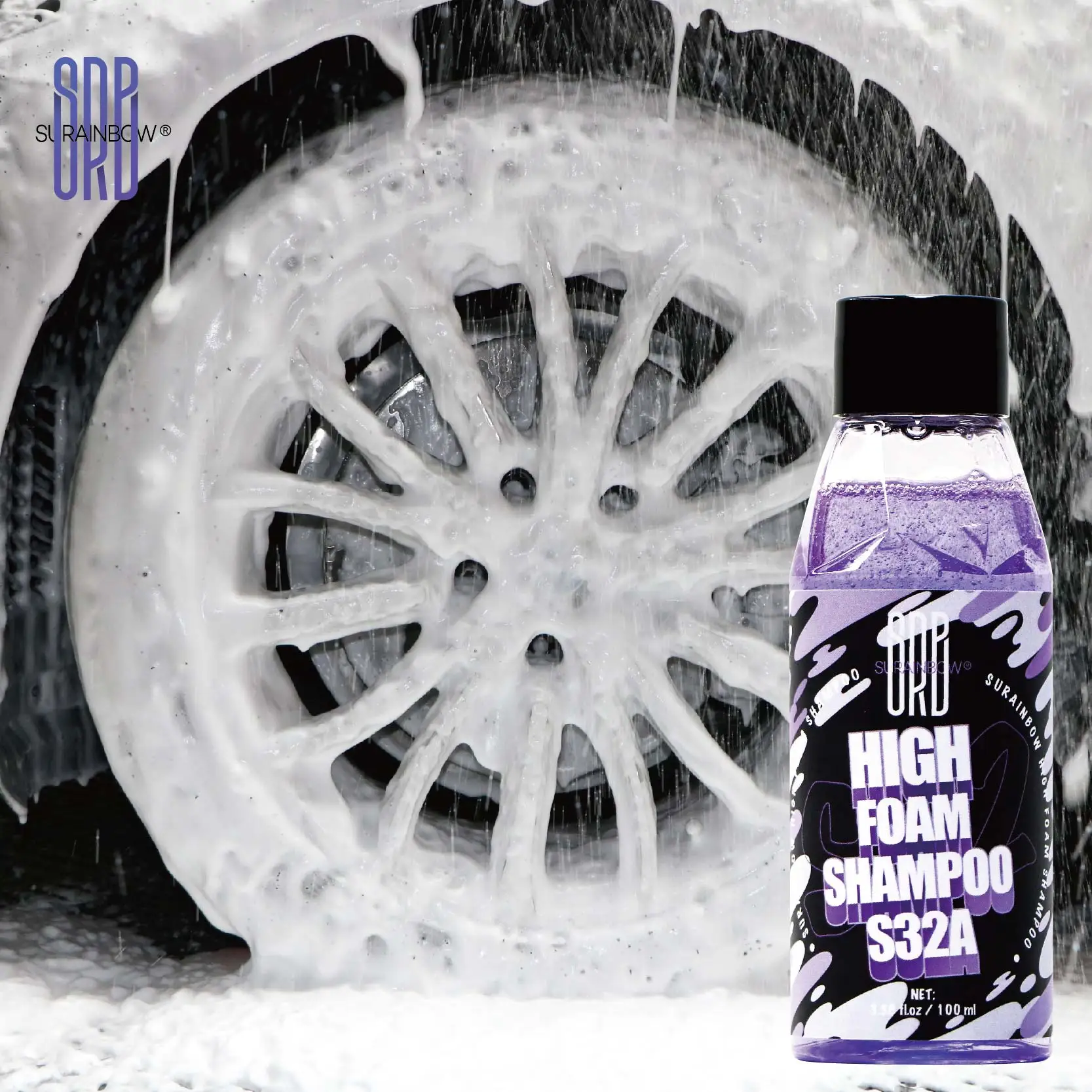 High Foam Soap- High Suds Car Wash,PH Neutral Formulation Works Great With Foam Cannons,Leaves Behind A Streak Free,Maximum Suds