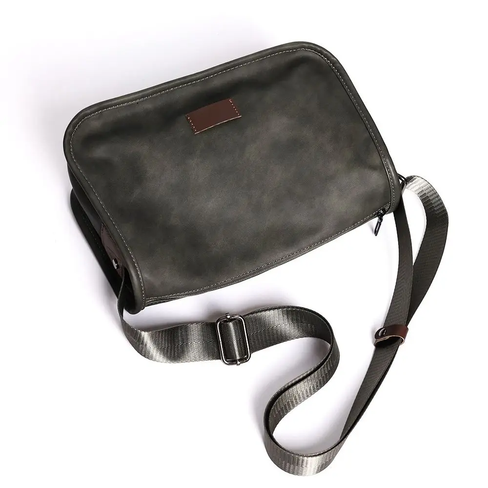 

Waterproof Male Shoulder Bag Wear Resistant Multi Layer Shoulder Belt Bags Leisure Large Capacity Single-shoulder Bag