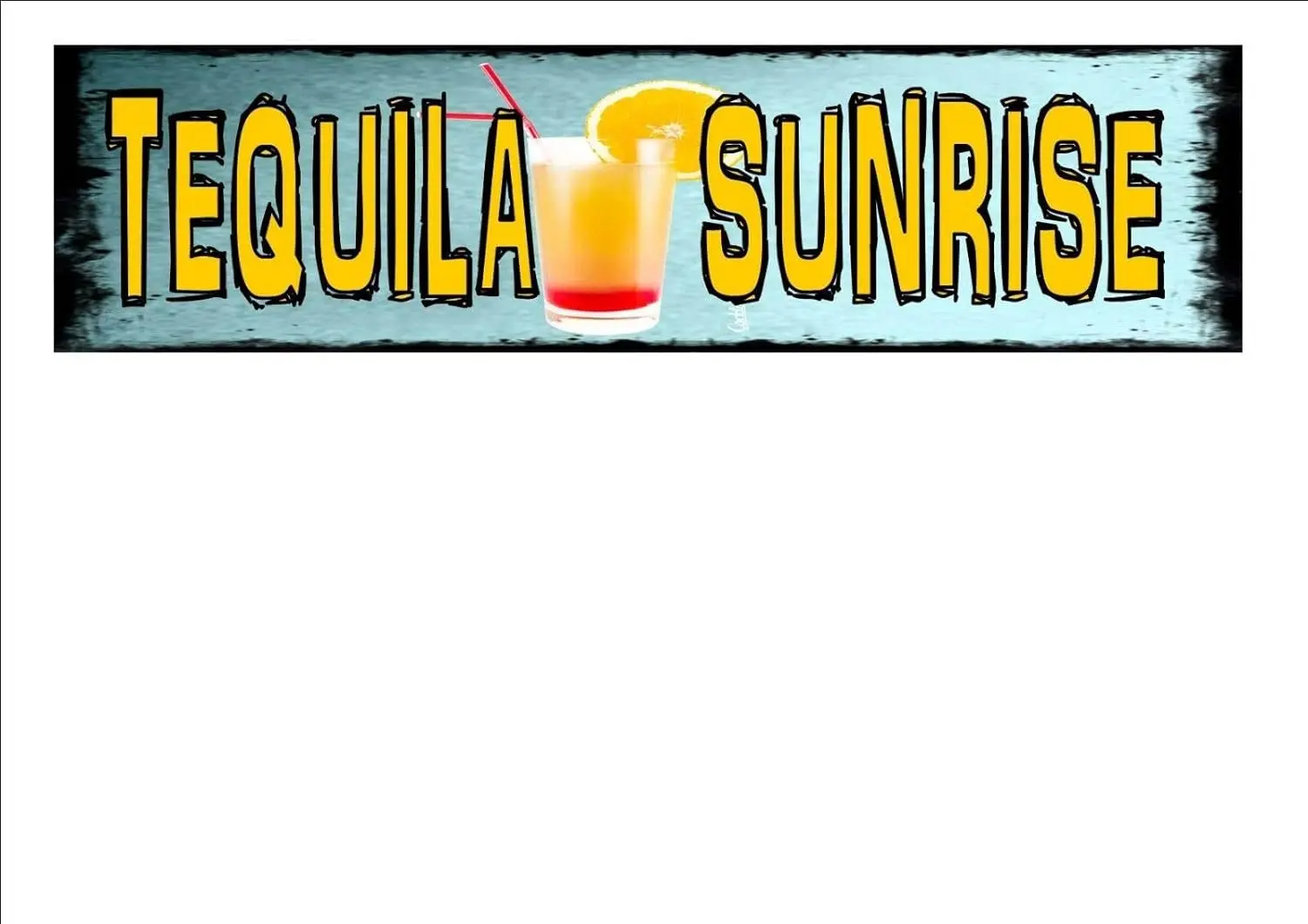 Металлическая жестяная вывеска teквила Sunrise, дорога, улица, мужская пещера, настенная лампа вывеска для декора 4 