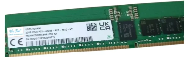 For HMCG88MEBRA115N DDR5 32G 2RX8 PC5-4800 REG RDIMM