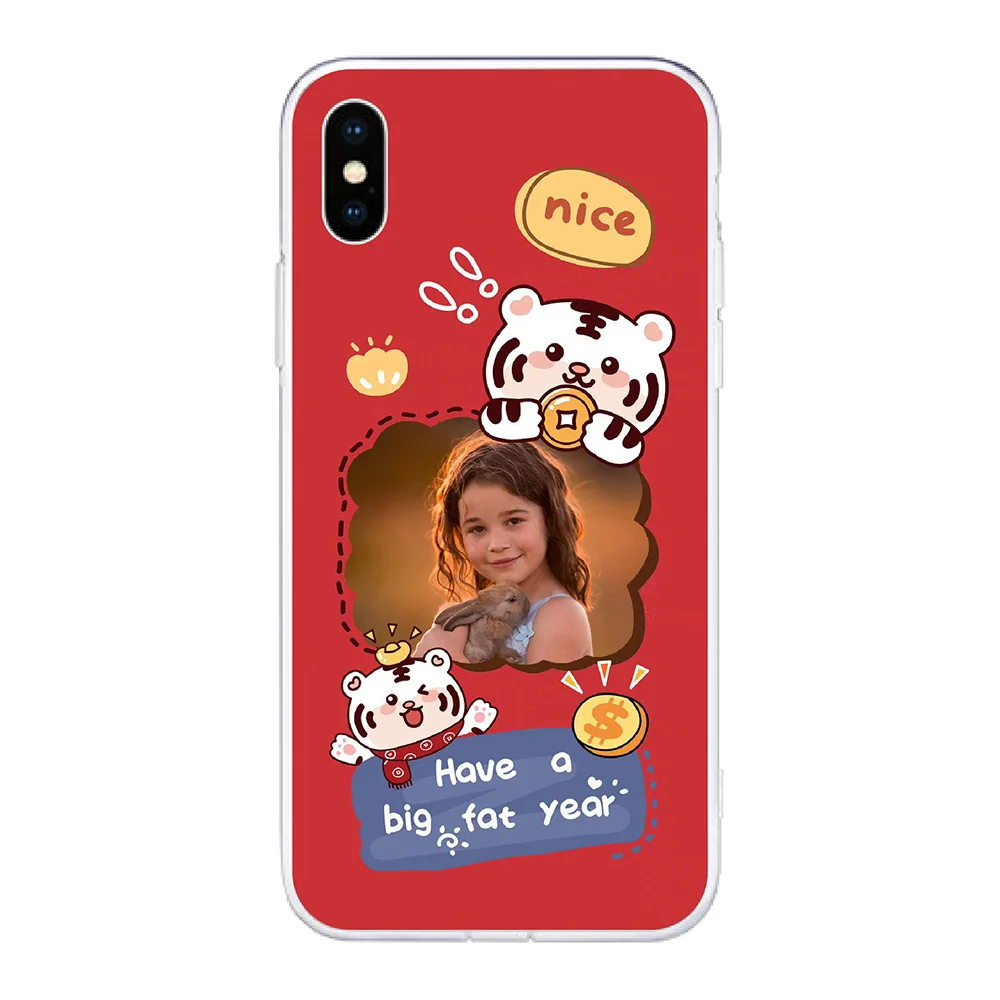 For TCL 20XE 20 Pro 5G 20 Lite Plus 20E 20Y 20 SE 10 5G UW 10 Lite 205 Case DIY Photos of the year Tiger Phone Case image 2