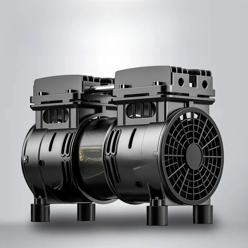 

Universal head copper wire motor double cylinder 550w/750w/1.1KW silent oil-free air compressor accessories