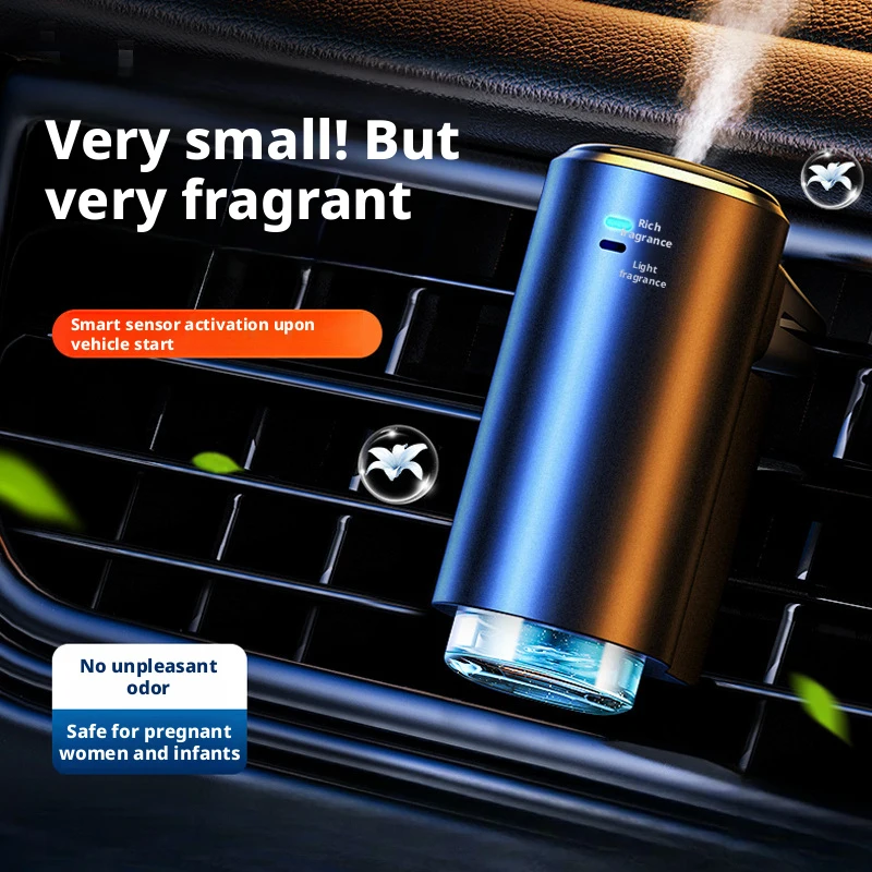 

Smart Car Aromatherapy Diffuser with Automatic Spray, High-end Car Air Vent Perfume, In-car Fragrance Diffuser