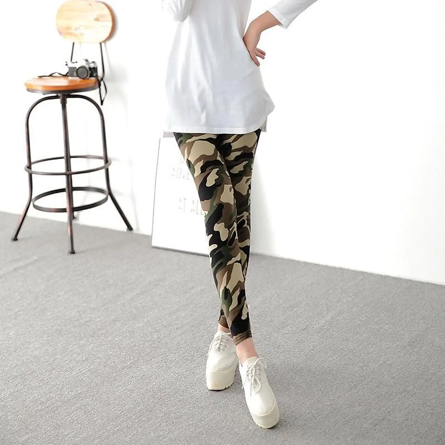 High Waist Leggings for Workout Gym Slimming Crop Pants Footed Tights Women's Base Layer Pants Faionable Spring Collection