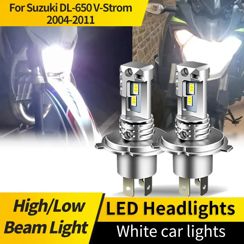 1PC/2PCS H4 Led Mot…