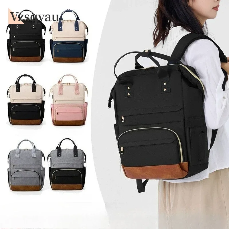 Mother Large Capacity Nappy Backpacks with Changing Mat Convenient Baby Nursing Bags Mommy Diaper Bags Baby Stroller Hanging Bag
