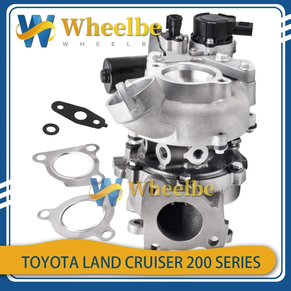 

Турбокомпрессор VB23 для Toyota Land Cruiser V8 D 195 кВт 261 л.с. 1VD-FTV VDJ76/78/79 17208-51011 17208-51010 1720851011 1720851010