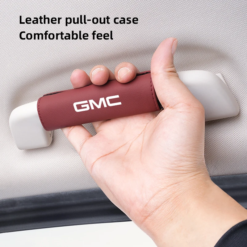 Capa protetora para alça de teto de carro, acessórios interiores para carros, para GMC Terrain Sierra 1500 Yukon Acadia Savana Hummer Granite H3