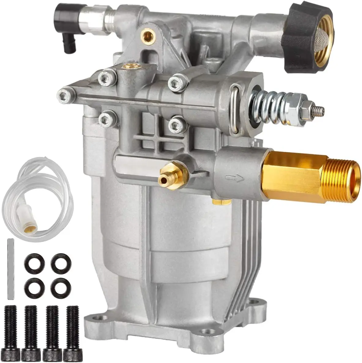 

3/4" Shaft Horizontal Pressure Washer Pump, 2600-3000 PSI, 2.5 GPM, OEM Replacement for Various Models