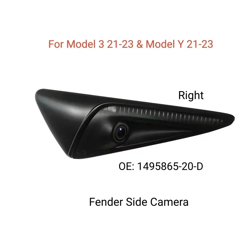For Tesla Model 3/Y 2021‑2023 Fender Turn Signal Repeater Camera Part Number Right Side Car Parking Side View Cam