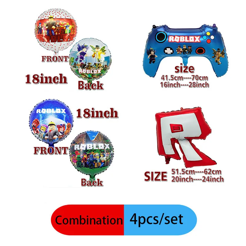 Roblox-Cartoon-Animations-Thema Geburtstagsfeier Outdoor Indoor Dekoration Aluminiumfolienballon Feier Geschenk Dekoration – Detail 7