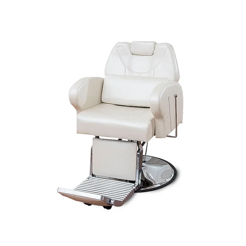 yj58 Hair salon can recline physiotherapy chair, beauty salon lift large chassis hair cutting chair