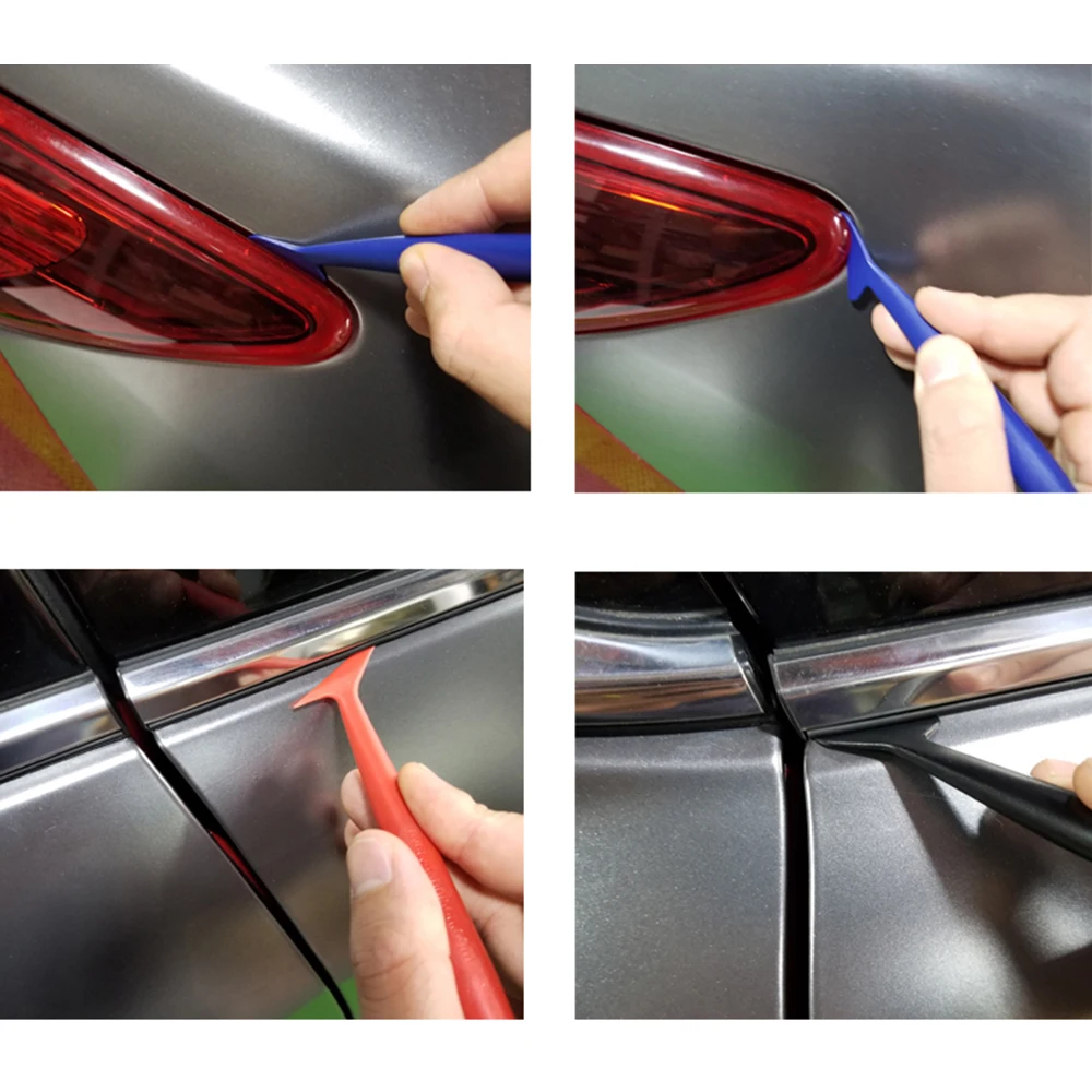 Car Stickers Sticking Vinyl Wrap For Film Tools Auto Exterior Scraper Vehicle Truck Micro Gasket Decals Squeegee Wiper Accessory