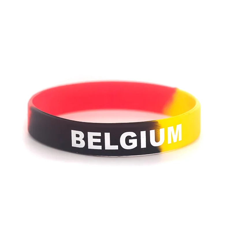 National Flag Bracelet Flags of The World Portugal Argentina Belgium Morocco Sweden Czech Silicone Bracelets for Sports Lovers view 5