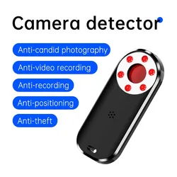 AK400 RF Signal Hidden Camera Detector Anti Spy Candid Wireless Pinhole Micro Cam Scan GPS Tracker GSM Secret Wifi Bug Finder