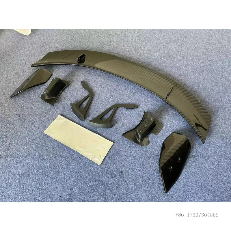 

Dry Carbon Fiber Rear Trunk Wing for A90 A91 Mk5 ADR Style Tail Wing Rear Spoiler Lip Wings Ducktail